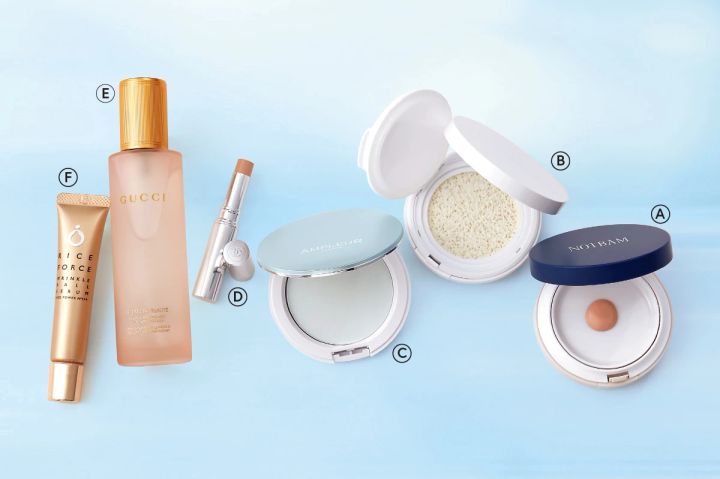 石井美保さん 昼のメイク直し 