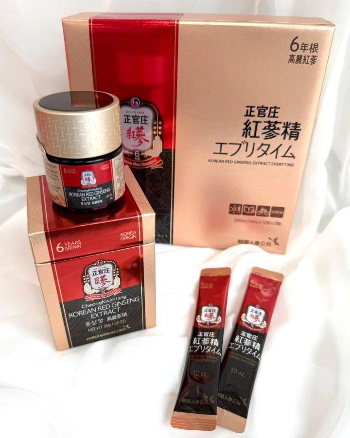 正官庄 紅参精エブリタイム、正官庄 紅参エキス