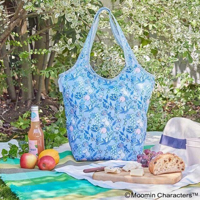 MOOMIN 軽くてたくさん入る! 保冷ショッピングバッグ BOOK