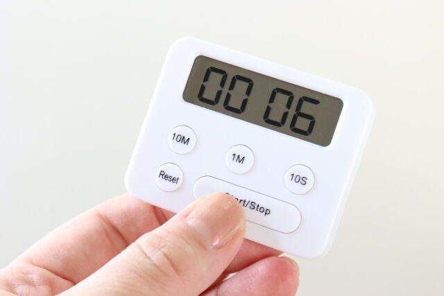 ダイソーの操作簡単キッチンタイマー6