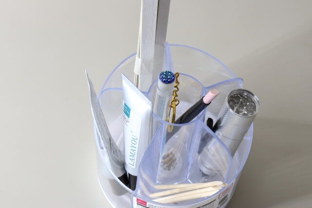 回転式ペン立て ネイルグッズ収納