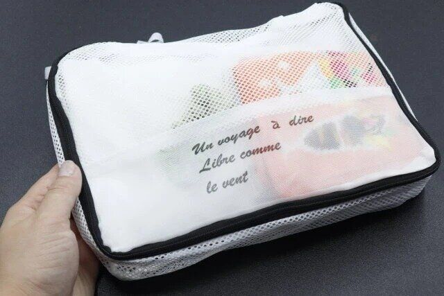 ダイソー そのまま洗えるトラベル仕分け収納ケース