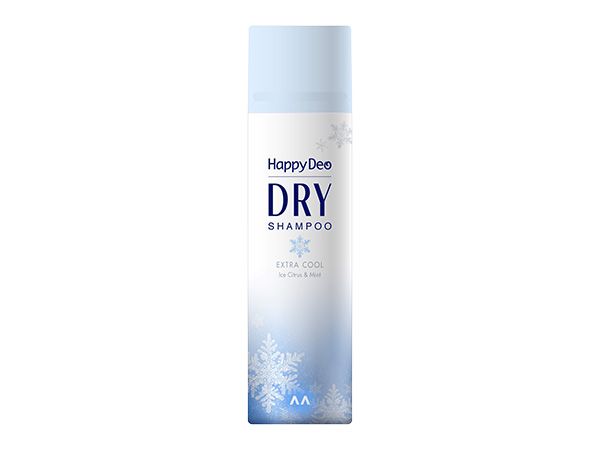 ハッピーデオ 極氷冷ドライシャンプー アイスシトラス＆ミント