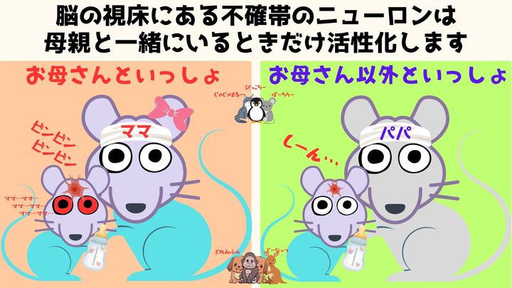 子供が母親を慕うのは当たり前だと思いがちですが、その当たり前を実現させるメカニズムが存在します