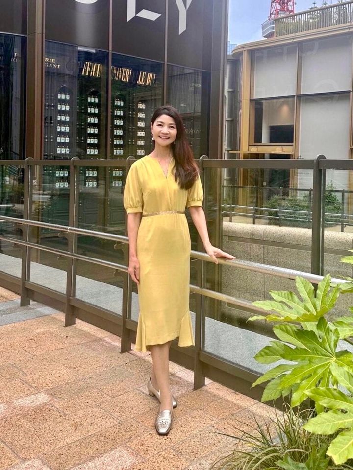 「麻布台ヒルズ」でランチの日のコーデ