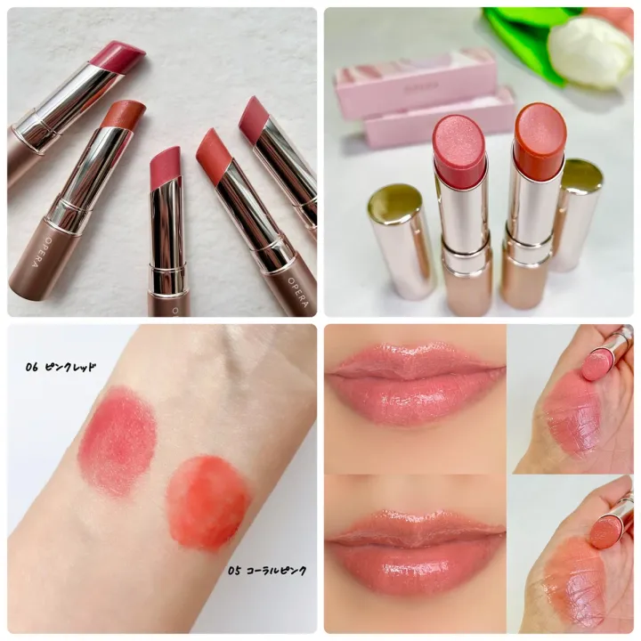 【人気色はどれ？】オペラのリップティント2種をイエベがスウォッチ！新色・限定色が続々登場