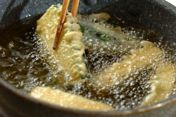 ホックホク！ズッキーニの天ぷらの作り方1