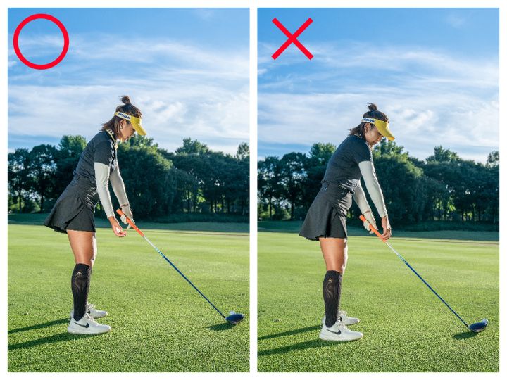 「右手リード」でドライバーの飛距離が伸びる！女子プロが解説