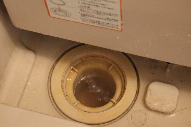 お風呂 排水口 掃除前