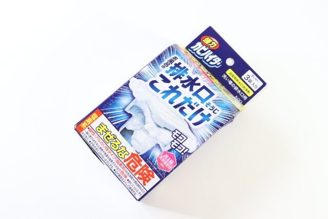 ダイソー 強力カビハイター お風呂の排水口そうじこれだけ
