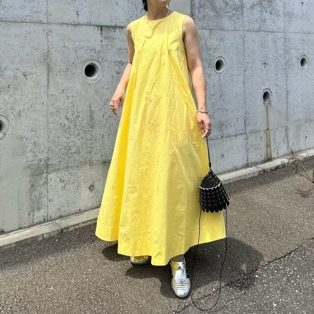 2025夏レディース大人イエローマキシワンピース