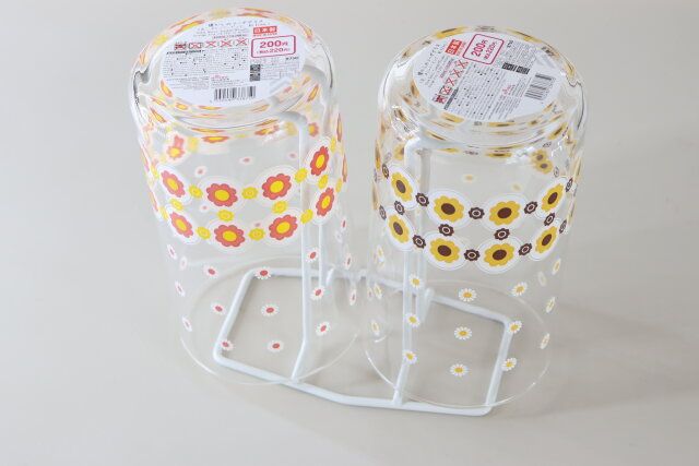 コップスタンド（2個用） 使用例