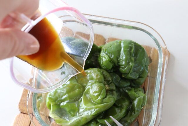 ダイソー 溶かして使う粉末めんつゆの素 使用例