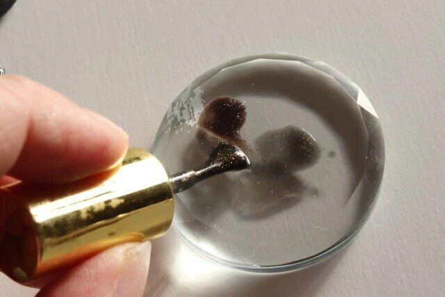 ダイソー ガラスジェルネイルパレット