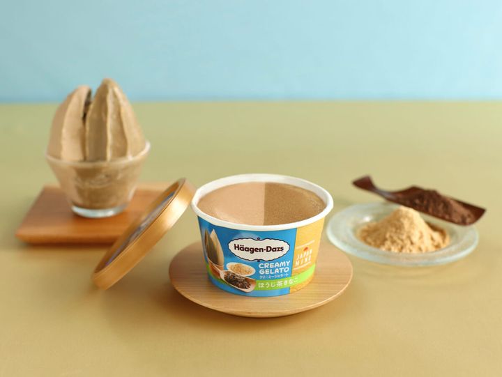 ハーゲンダッツ ミニカップ CREAMY GELATO『ほうじ茶きなこ』（期間限定）