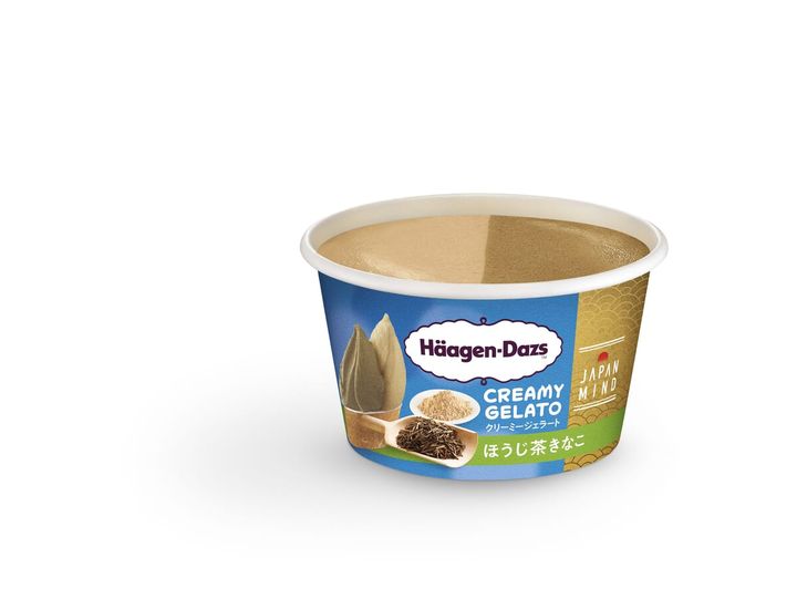 ハーゲンダッツ ミニカップ CREAMY GELATO『ほうじ茶きなこ』（期間限定） 商品イメージ2