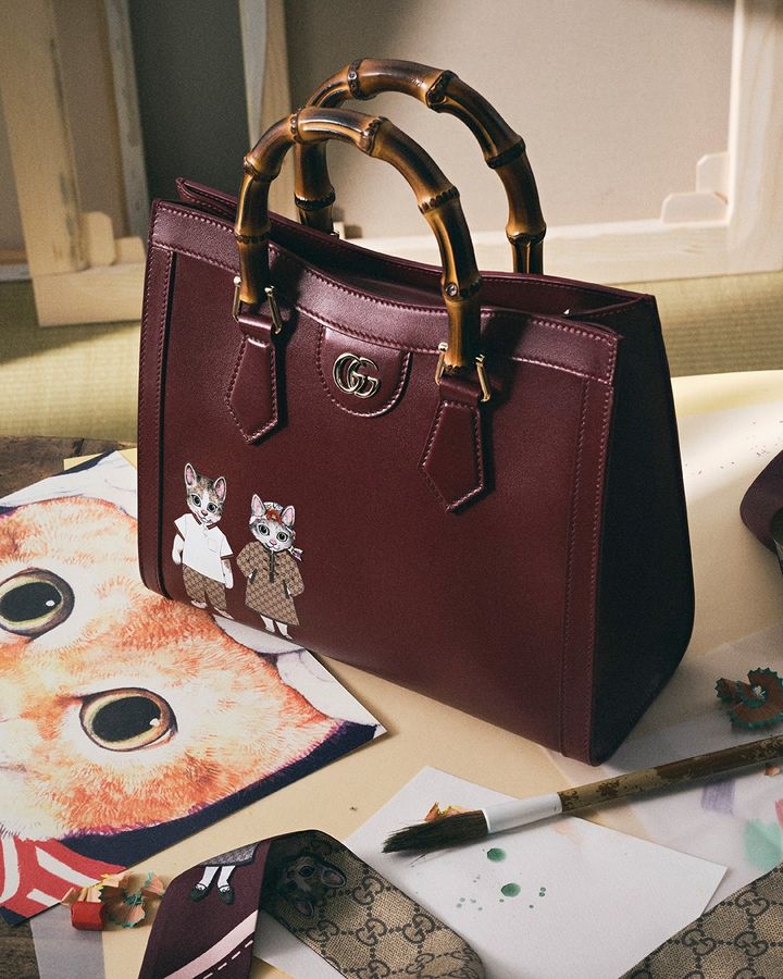 「グッチ ダイアナ」ミディアム 本体 H24cm ¥ 726,000