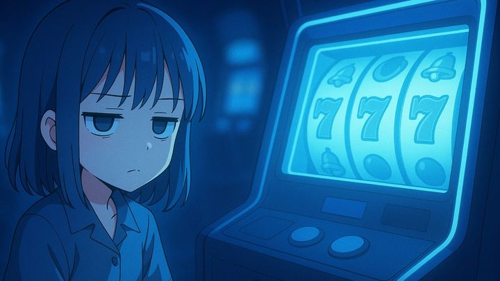 カジノの『青い光』が人のブレーキを緩める