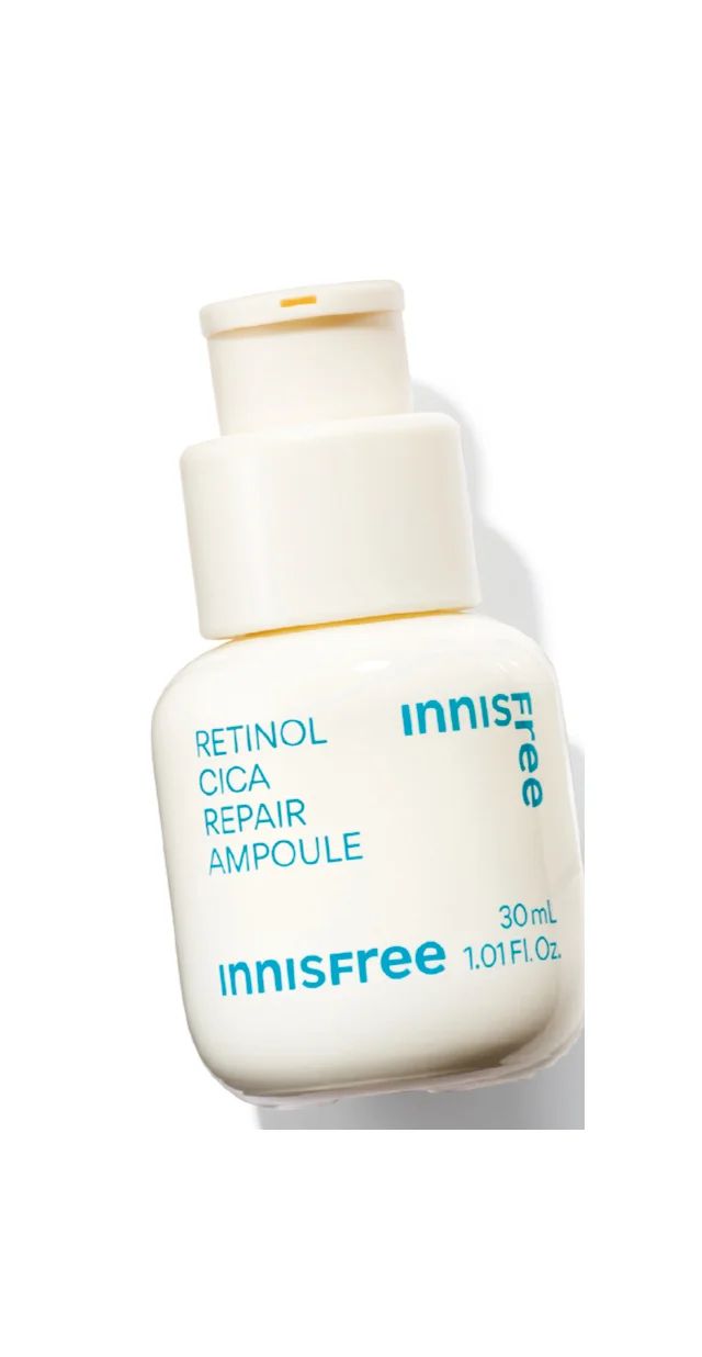 毛穴のたるみ改善におすすめの美容液 イニスフリー レチノール シカ リペア セラム