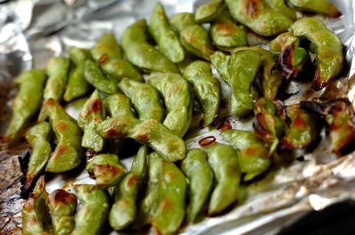 グリル枝豆の作り方1