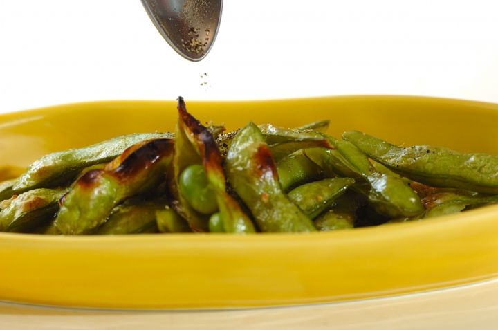 グリル枝豆の作り方2