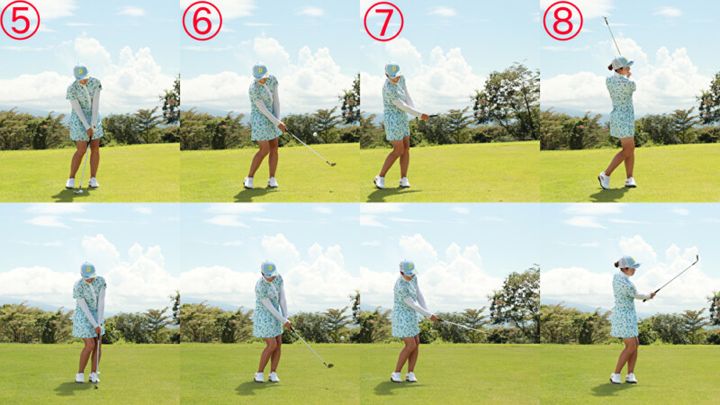 アプローチを上げるには？「手首を振り子のように動かして…」と解説