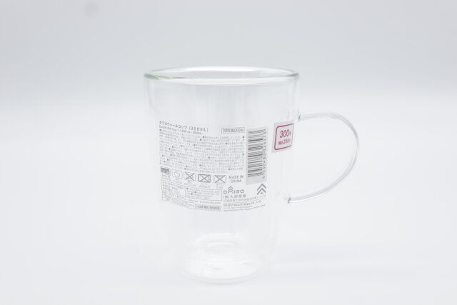 ダイソー ダブルウォールコップ（350ml） パッケージ