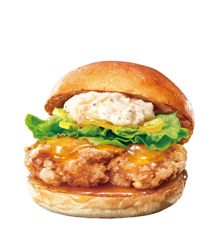 日向夏タルタルチキンバーガー