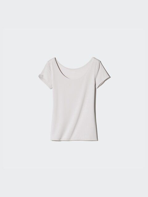 ユニクロのエアリズムUネックT