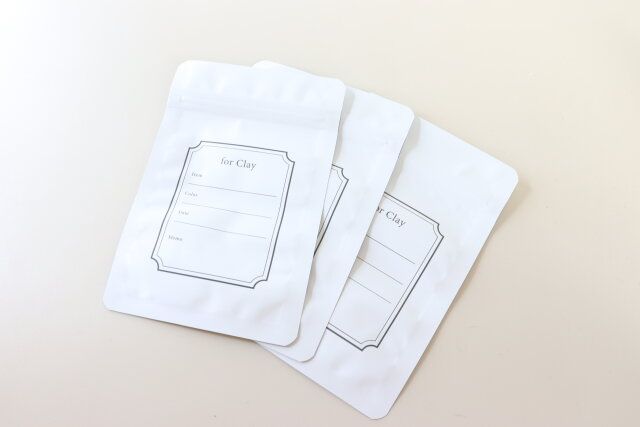 粘土用保存袋（15.8cm×10.5cm）