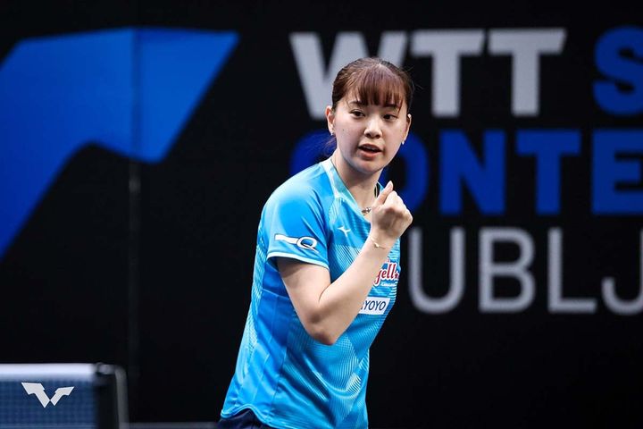 長﨑美柚（C）WTT