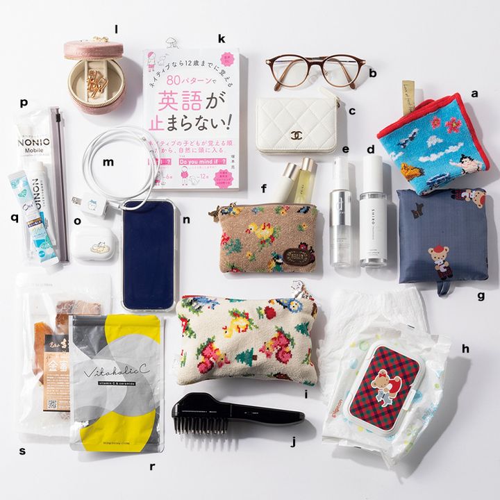 美容師ママのバッグの中身を拝見