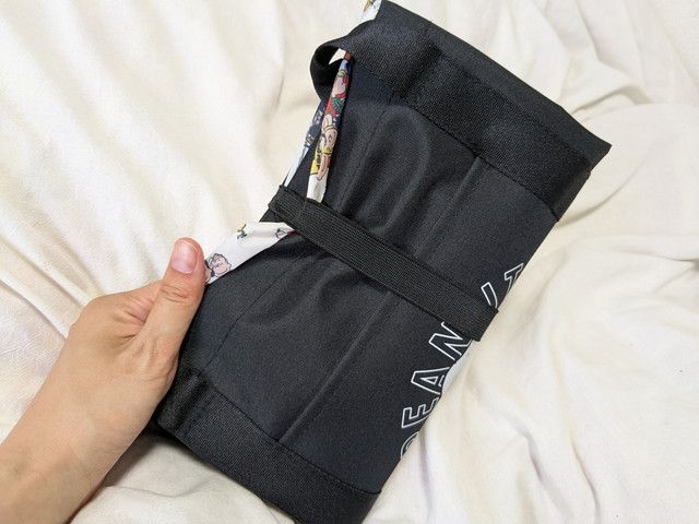 スヌーピーレジカゴサイズトートバッグ畳んだところ