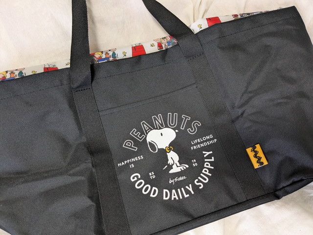 スヌーピーレジカゴサイズトートバッグ
