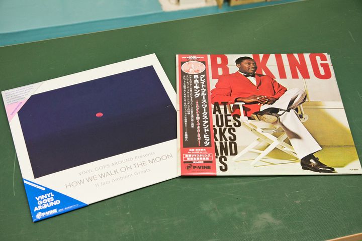 〈VINYL GOES AROUND PRESSING〉でプレスされた作品