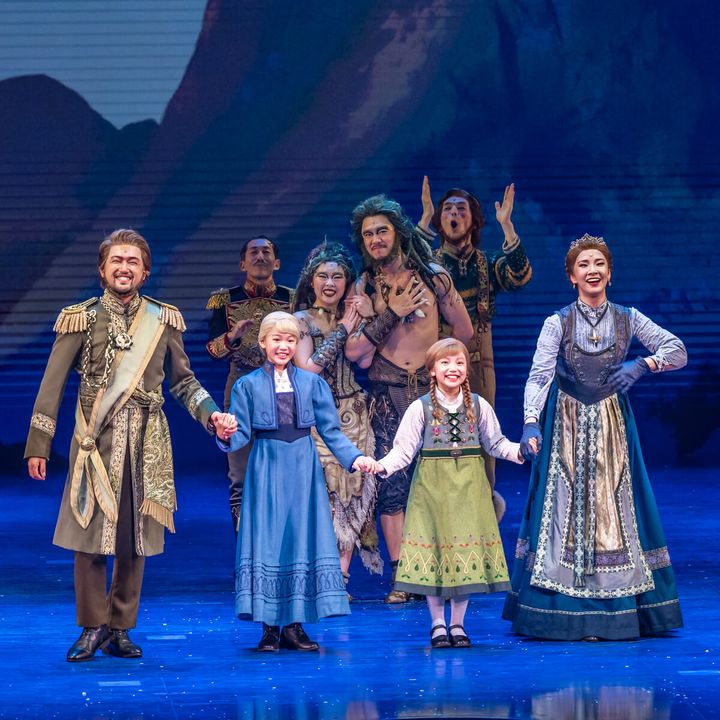 劇団四季 ディズニーミュージカル『アナと雪の女王』日本上演4周年記念舞台挨拶6