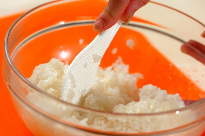 サバフライのり巻きの作り方1