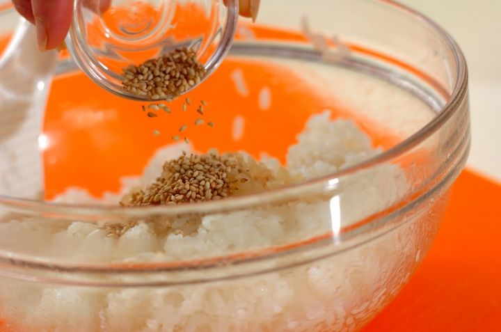 サバフライのり巻きの作り方2