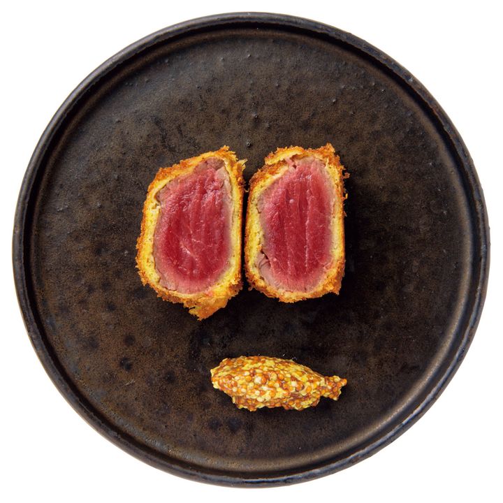 エシレバターで焼く馬ヒレカツ