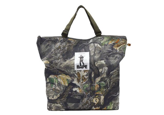 ア ベイシング エイプ TREE EDGE CAMO ビッグトートバッグ