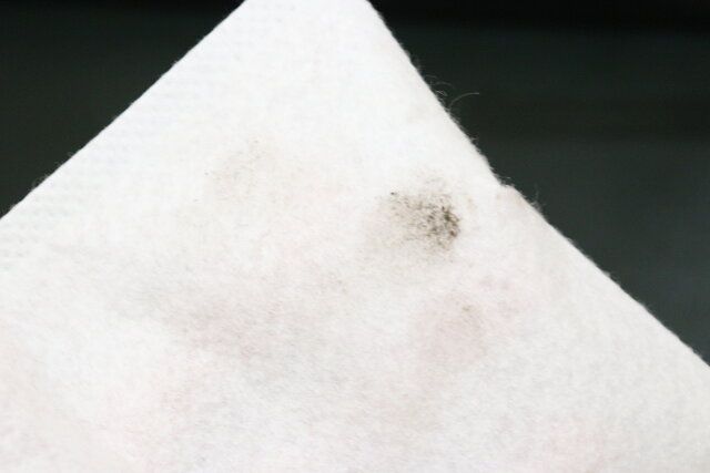 セリア そうじ用手袋 8枚入 使用後 汚れ 素材感