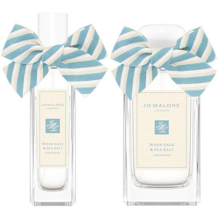 〈左から〉ウッド セージ & シー ソルト コロン 30ml ￥12,430、同 100ml ￥24,750（ともに7月4日より限定発売）