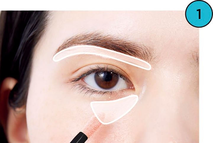 【1】ピンクコンシーラーでノイズ消し