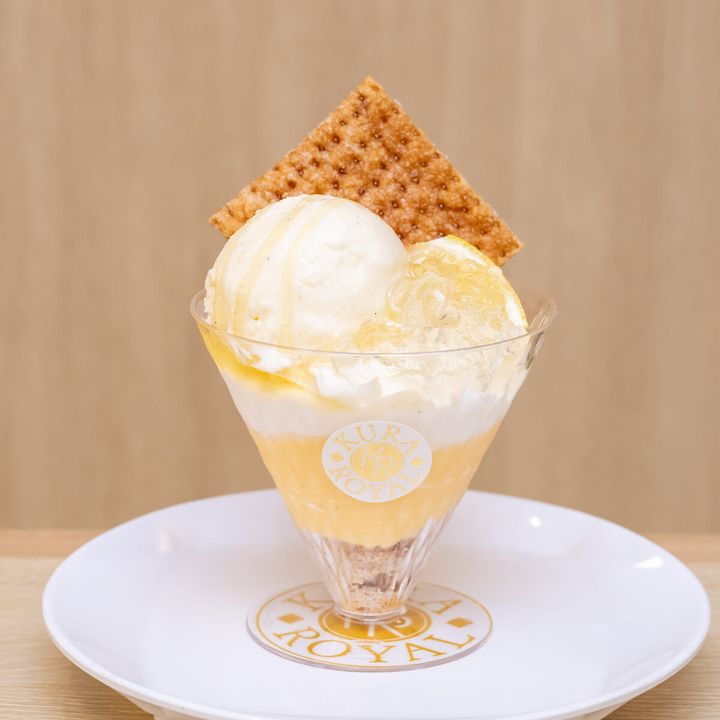 KURA ROYAL「レモンカスタードパフェ」