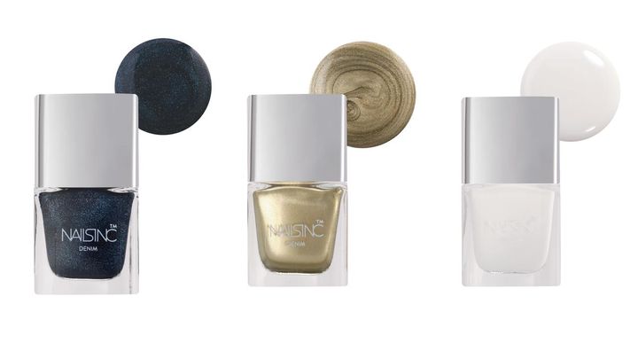 画像: ネイルズ インク デニム コレクション ネイルポリッシュ ミニキット【5ml×3 色、ポーチ付き】（2025 年6月25日数量限定発売)￥4,800 出典：nailsinc.jp