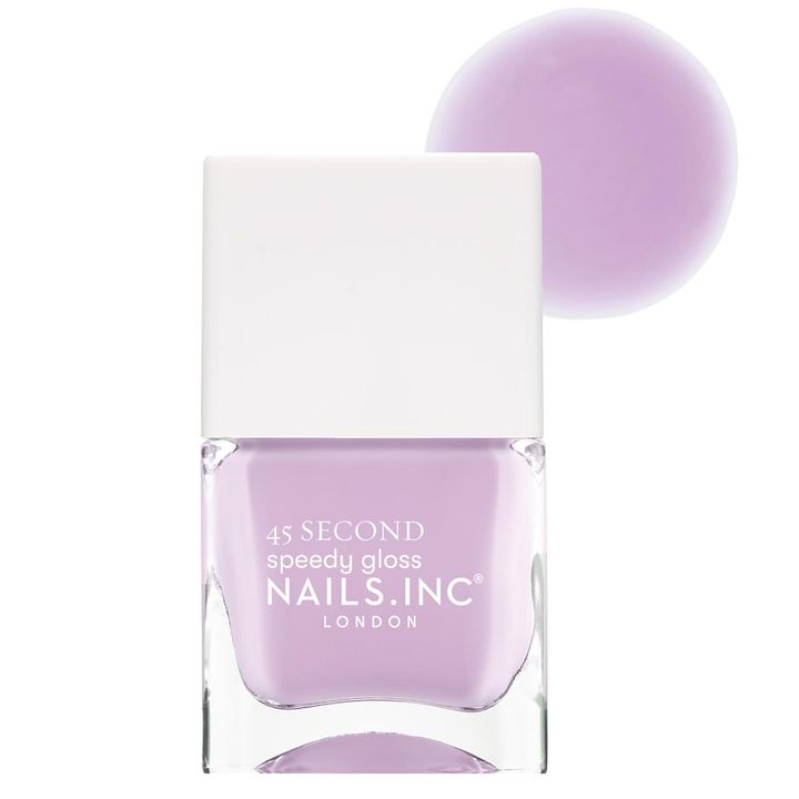 画像: 涼やかでロマンティックなブルーベリーミルク。ネイルズ インク 45 セカンド スピーディ ネイルポリッシュ ジェリー オール ザ ウェイ ¥2,750／ネイルズインク 出典：nailsinc.jp