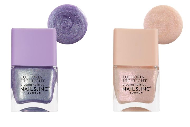 画像: 軽やかな甘さのピンクと幻想的なパープルのセット。ネイルズ インク ユーフォリア ハイライト ネイルポリッシュ デュオ キット（2025年7月7日数量限定発売）14ml×2 色 ¥4,400 出典：nailsinc.jp