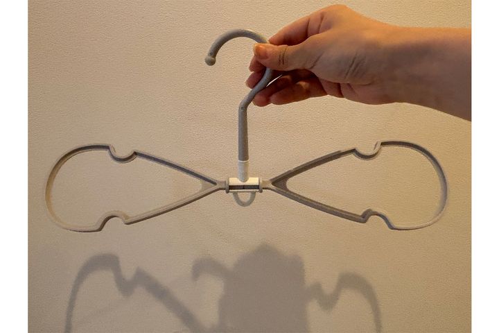 衣類が乾きやすいハンガー3本セット／￥330（税込み）