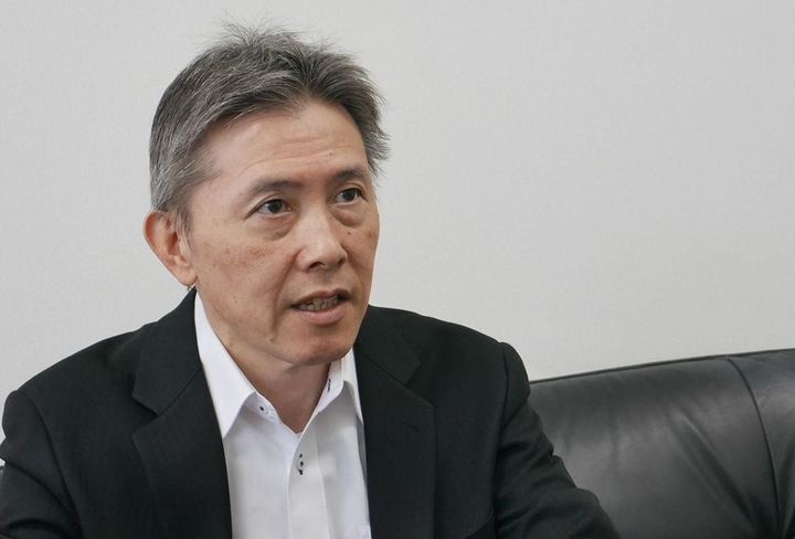 梅原章利（うめはら・あきとし）氏。2016年に社長に就任