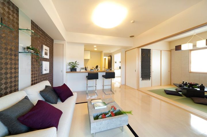 日本のリビングルーム